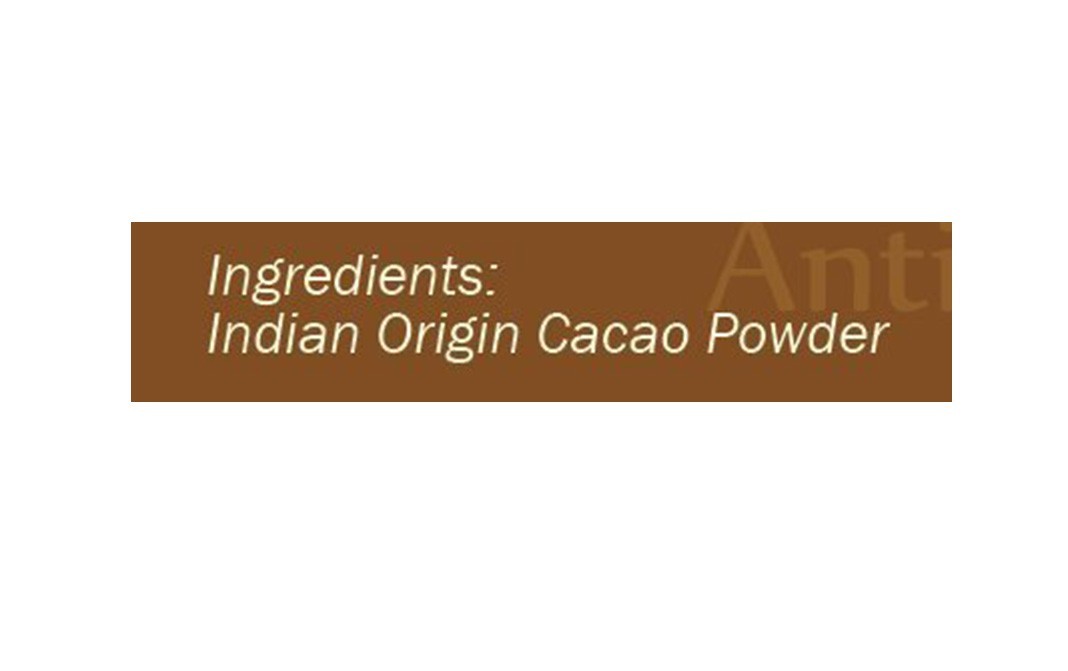 Sattvic foods Raw Cacao Powder    Shrink Pack  100 grams